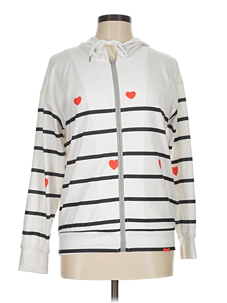 Pre-owned Made With Love Track Jacket In White