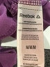 Reebok 100% Polyester Hearts Purple Athletic Shorts Size M - photo 4