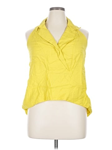 Anthropologie Sleeveless Button-Down Shirt (view 1)