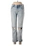 STUDIO BLUE Stars Blue Jeans Size 26 waist - photo 1