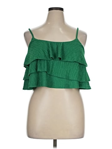 Shein Curve Sleeveless Blouse (view 1)