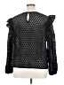 Express Black Long Sleeve Blouse Size XL - photo 2