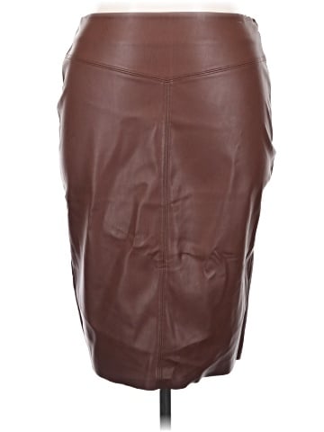 Express Faux Leather Skirt (view 1)