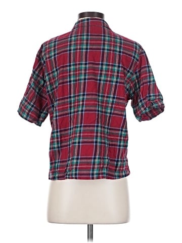 Oysho Short Sleeve Button-Down Shirt (view 2)