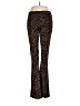 XOXO Animal Print Brown Yoga Pants Size 5 - photo 1