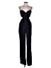 Karina Grimaldi Solid Black Jumpsuit Size L - photo 1
