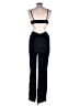 Karina Grimaldi Solid Black Jumpsuit Size L - photo 2