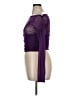 DAZY Purple Long Sleeve Top Size XL - photo 5