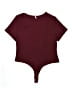 REORIA Burgundy Bodysuit Size 2X - photo 1