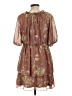 Bailey Blue 100% Polyester Paisley Brown Casual Dress Size L - photo 2