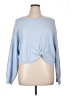 Anthropologie Blue Pullover Sweater Size 2X - photo 1