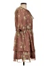 Bailey Blue 100% Polyester Paisley Brown Casual Dress Size L - photo 4