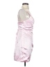 Unbranded 100% Polyester Pink Cocktail Dress Size 4 - photo 4