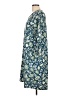Lands' End Paisley Blue Casual Dress Size L (petite) - photo 5