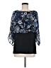 Karen Kane Blue 3/4 Sleeve Blouse Size M - photo 1
