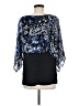 Karen Kane Blue 3/4 Sleeve Blouse Size M - photo 2