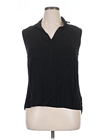 Merona Sleeveless Button-Down Shirt (view 1)