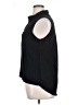 Merona 100% Rayon Black Sleeveless Button-Down Shirt Size XL - photo 5