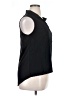 Merona 100% Rayon Black Sleeveless Button-Down Shirt Size XL - photo 4