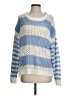 Vintage Havana 100% Polyester Stripes Blue Pullover Sweater Size S - photo 1