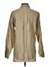 Everlane 100% Flax Solid Tan Long Sleeve Button-Down Shirt Size 2 - photo 2