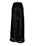Ellison 100% Polyester Stars Black Casual Pants Size L - photo 2