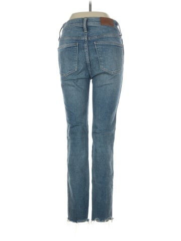 Madewell 10" High-Rise Skinny Jeans in Cordova Wash: Button-Front Edition (view 2)
