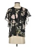 Dolan 100% Cotton Black Short Sleeve Blouse Size XS - photo 1