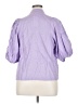 Lanhtropy 100% Linen Purple 3/4 Sleeve Button-Down Shirt Size XL - photo 2