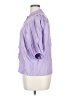 Lanhtropy 100% Linen Purple 3/4 Sleeve Button-Down Shirt Size XL - photo 5