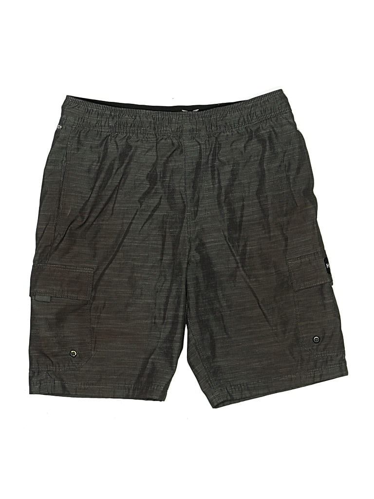 Pre-owned Hurley Kids' Cargo Shorts In Gray