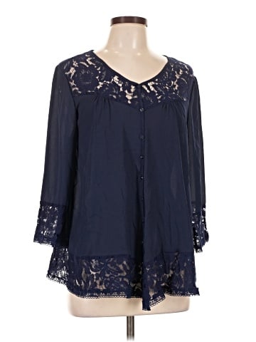 Valerie Stevens 3/4 Sleeve Blouse (view 1)