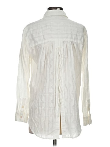 Pilcro Long Sleeve Button-Down Shirt (view 2)