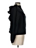 MNG 100% Cotton Black Long Sleeve Blouse Size 13 - 14 - photo 4