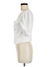 Topshop 100% Polyester White Short Sleeve Blouse Size 6 - photo 5