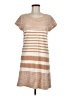 Maeve Stripes Tan Casual Dress Size M (petite) - photo 1