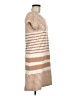 Maeve Stripes Tan Casual Dress Size M (petite) - photo 4