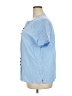 Unbranded 100% Cotton Blue Short Sleeve Blouse Size 2X - photo 5
