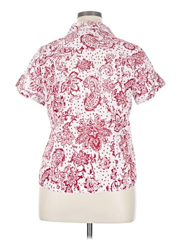 Karen Scott Short Sleeve Blouse (view 2)