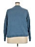 Unbranded Color Block Purple Pullover Sweater Size 24 (petite) - photo 2