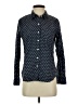 Gap Outlet Polka Dots Blue Long Sleeve Button-Down Shirt Size S - photo 1
