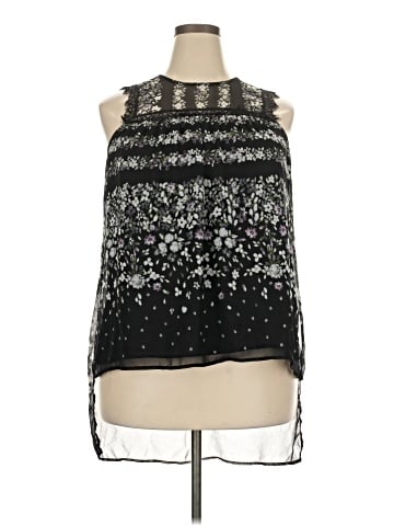 BCBGMAXAZRIA Sleeveless Blouse (view 1)