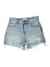 Level 99 100% Cotton Blue Denim Shorts Size 26 waist - photo 1
