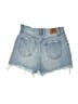 Level 99 100% Cotton Blue Denim Shorts Size 26 waist - photo 2