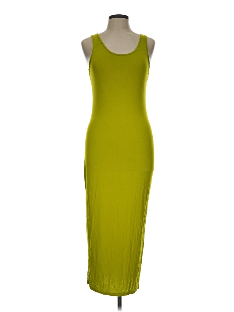 Pre-owned Shein Curve Casual Dress In Green