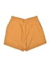 Shinestar Solid Orange Shorts Size S - photo 2