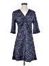 Ganni Print Blue Casual Dress Size EU 34 / US 4 - photo 1