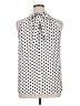 Elizabeth Polka Dots White Sleeveless Blouse Size XL (estimated) - photo 2