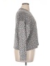 MM. LaFleur Animal Print Gray Pullover Sweater Size XL - photo 4