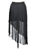 Zara Collection Black Formal Skirt Size M - photo 2